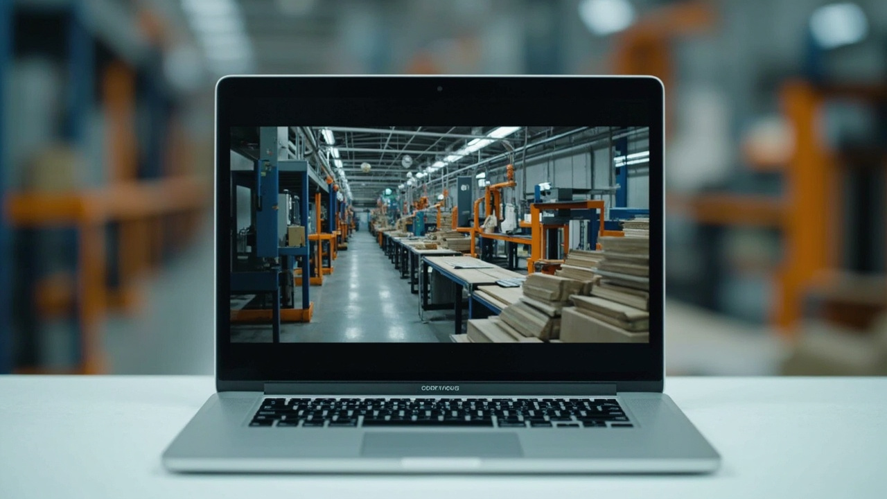 Video factory tour for online sourcing