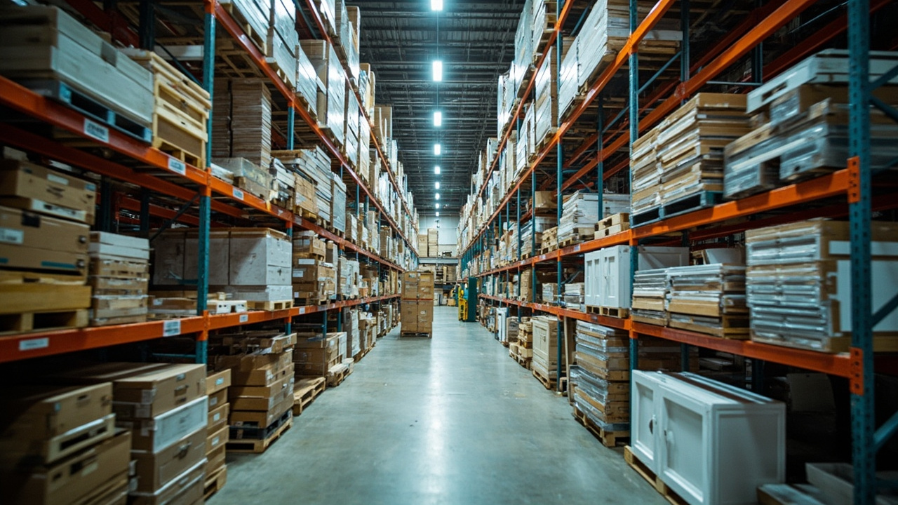 One-stop building materials warehouse