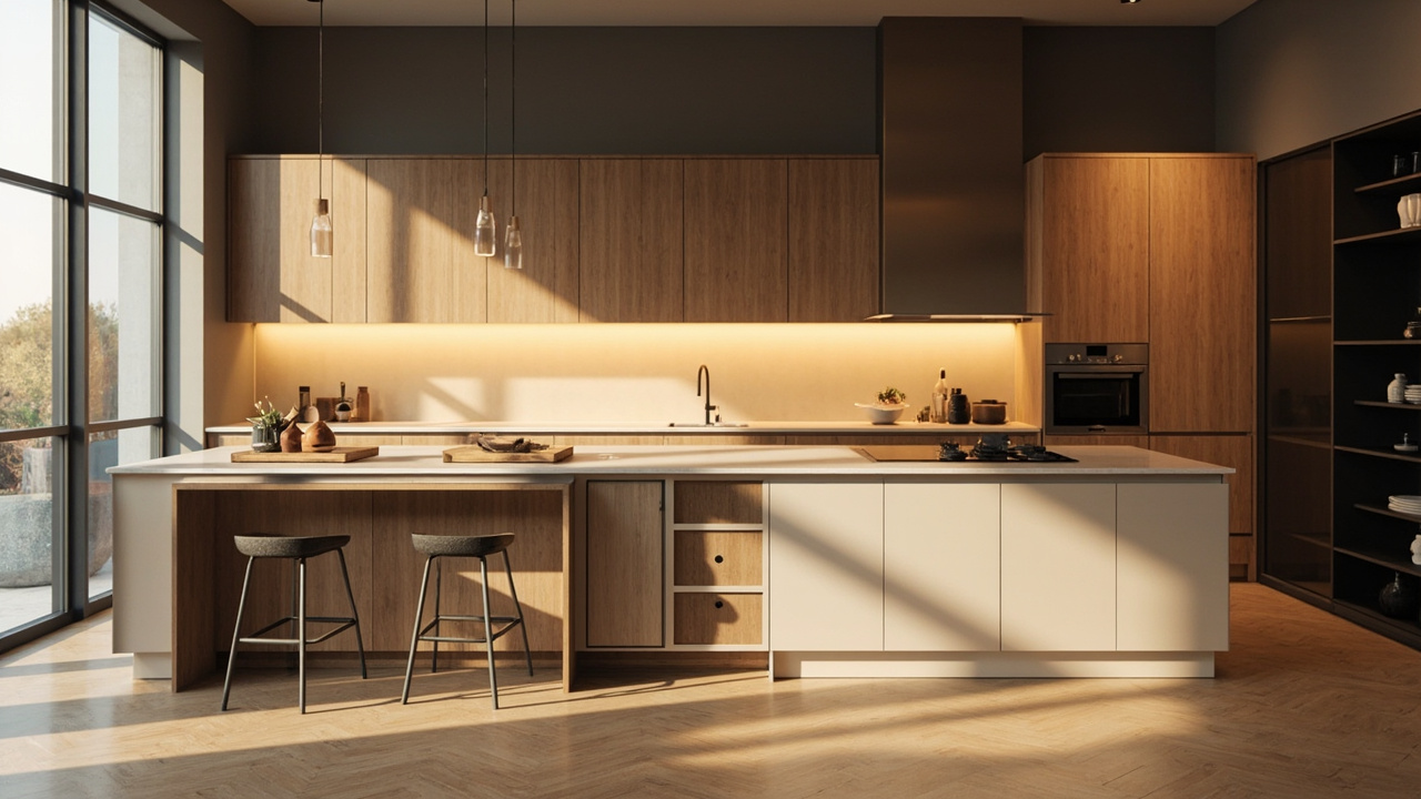 Completed turnkey kitchen installation