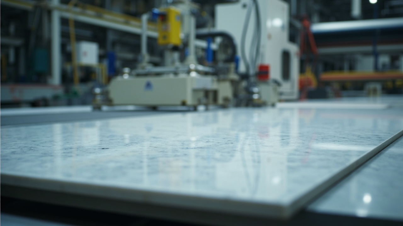 Comparison of quartz, granite, marble and sintered stone countertop slabs