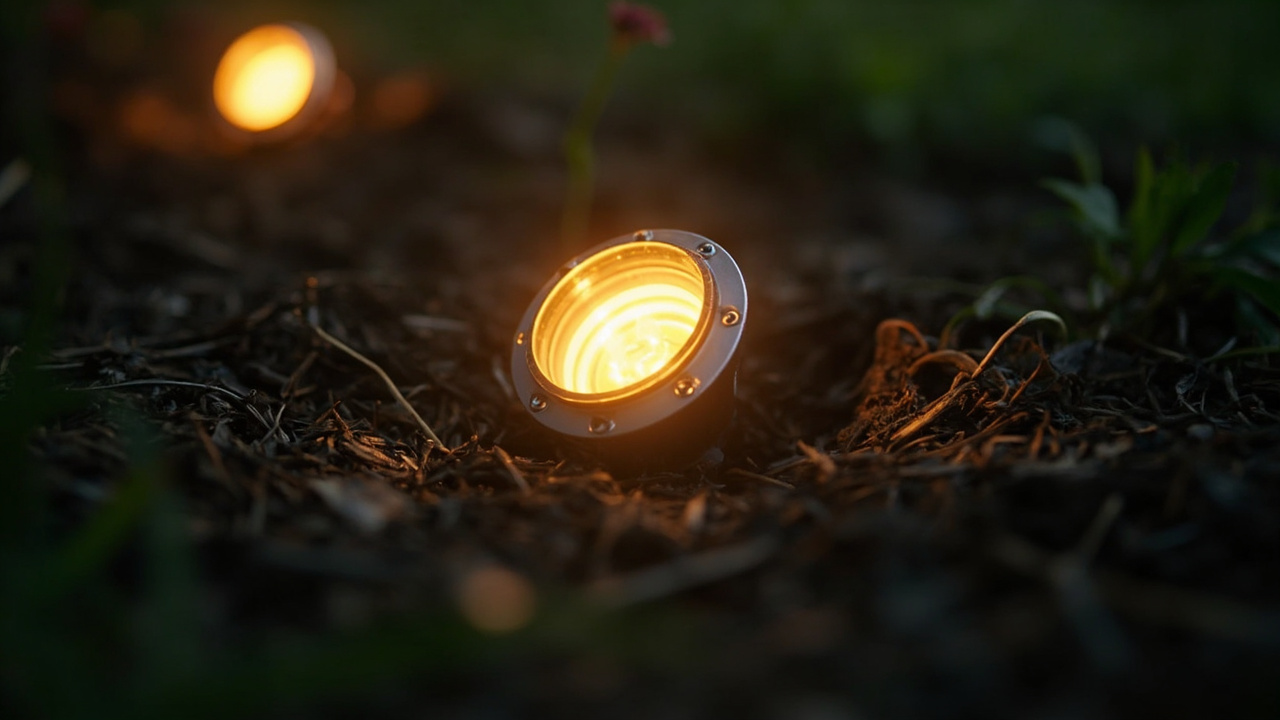 Outdoor garden spike lights and in-ground burial fixtures with IP68 rating