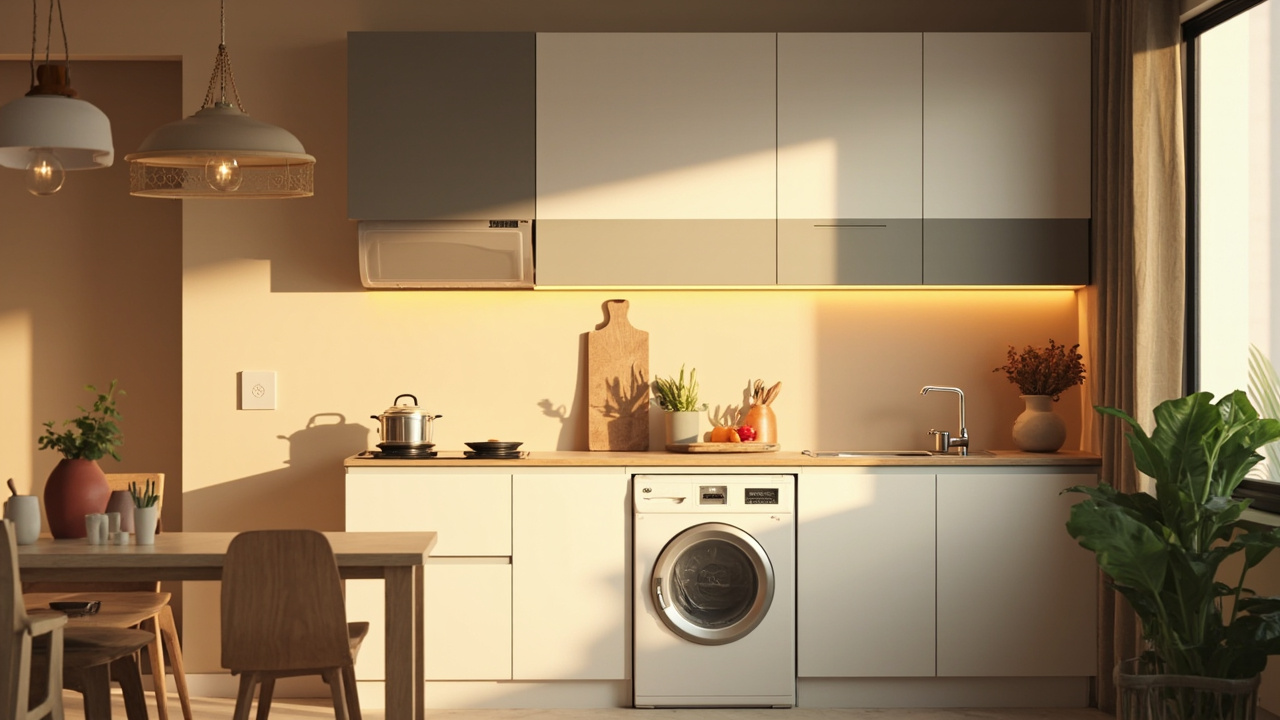 Modern Kitchen Cabinet Designs for Small Apartments