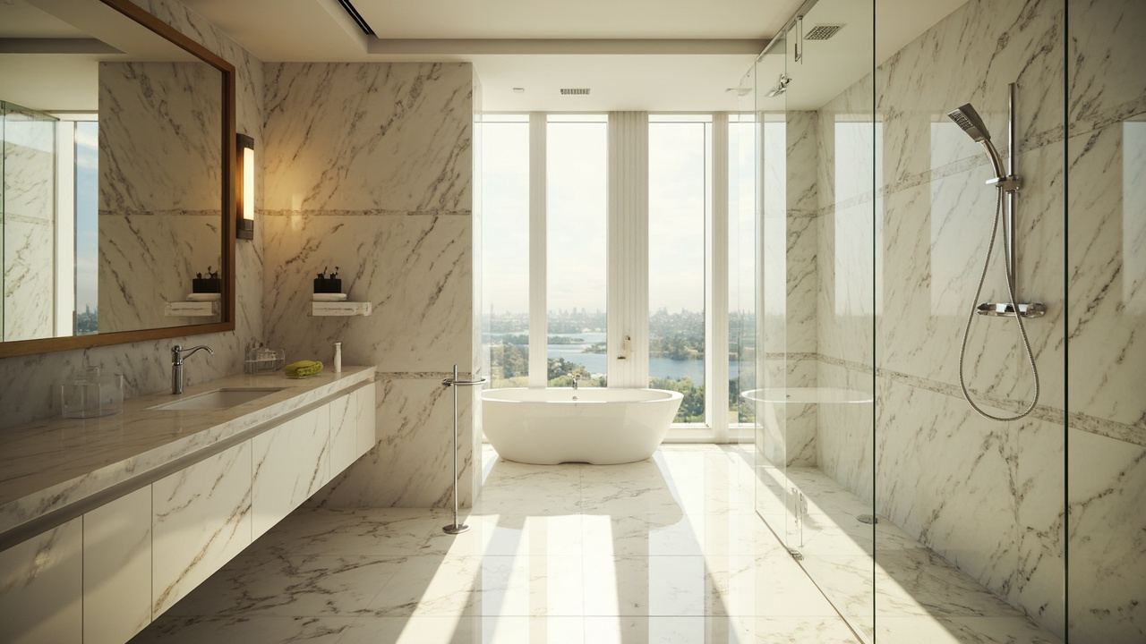 Luxury โรงแรม Bathroom การออกแบบ Guide: Materials and Fixtures