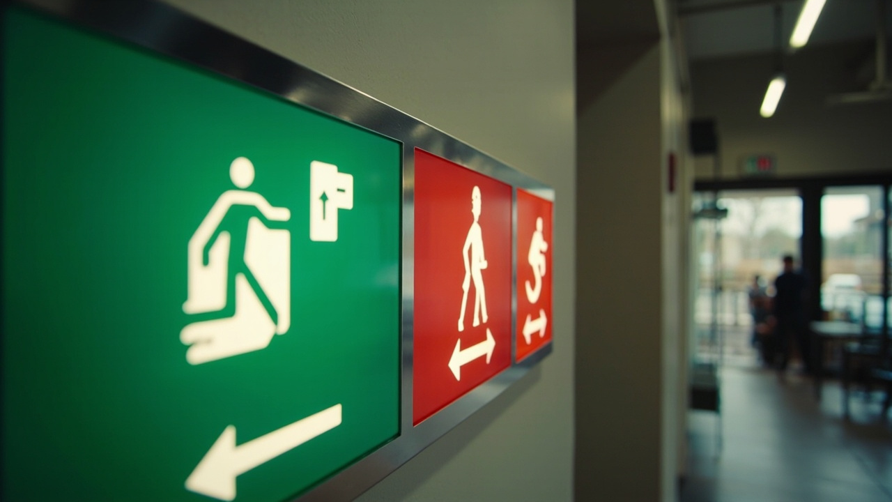 How to importation sécurité Signage from Chine: Fire Exit, Warning, Mandatory and Prohibition Signs