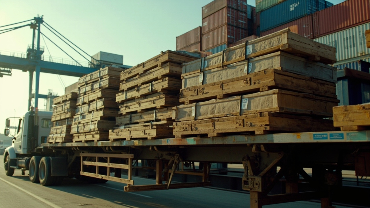 Flat Rack Container Shipping Guide: When and How to Use for Building Materials