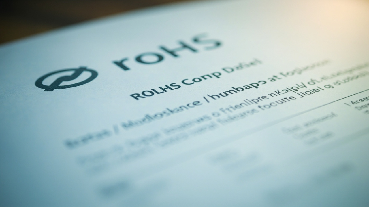 RoHS การปฏิบัติตาม for Electronic Building Products: Lead-Free and Hazardous Substance Limits