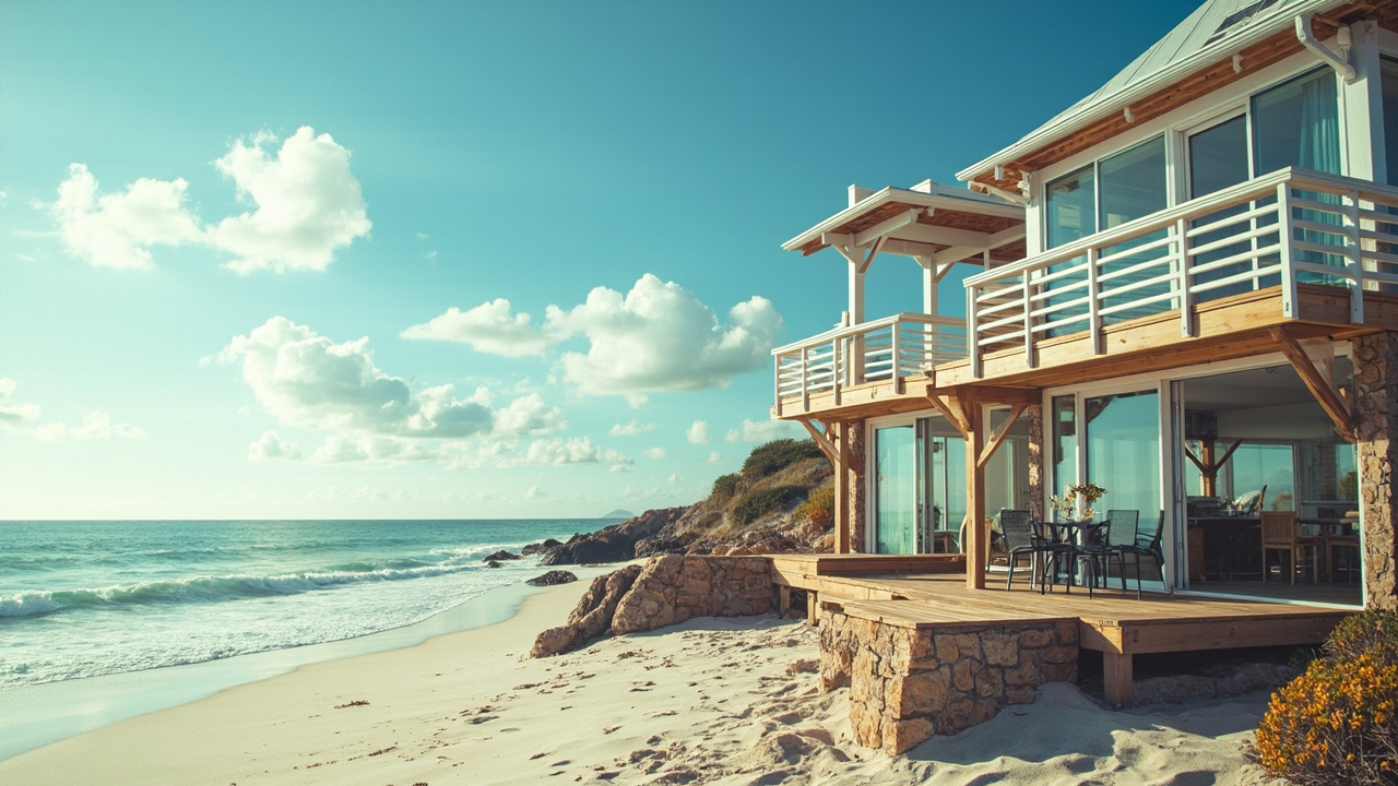 Coastal Beach House Materials: Weather-Resistant and Nautical Design Elements