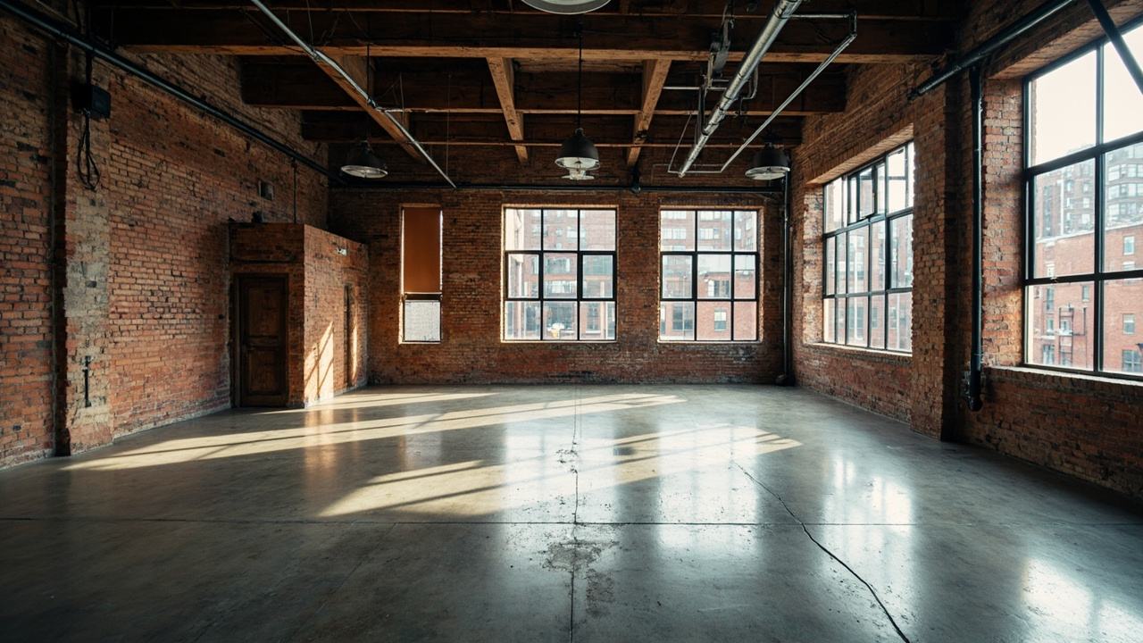Urban Loft Industrial Materials: Exposed Elements and Raw Interior Design