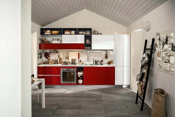 High Gloss Acrylic Kitchen Cabinets