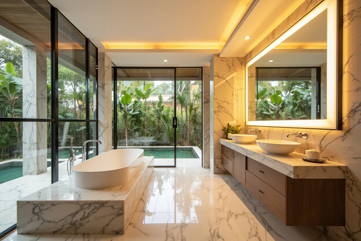 Malaysia Luxury Villa Bathroom Project