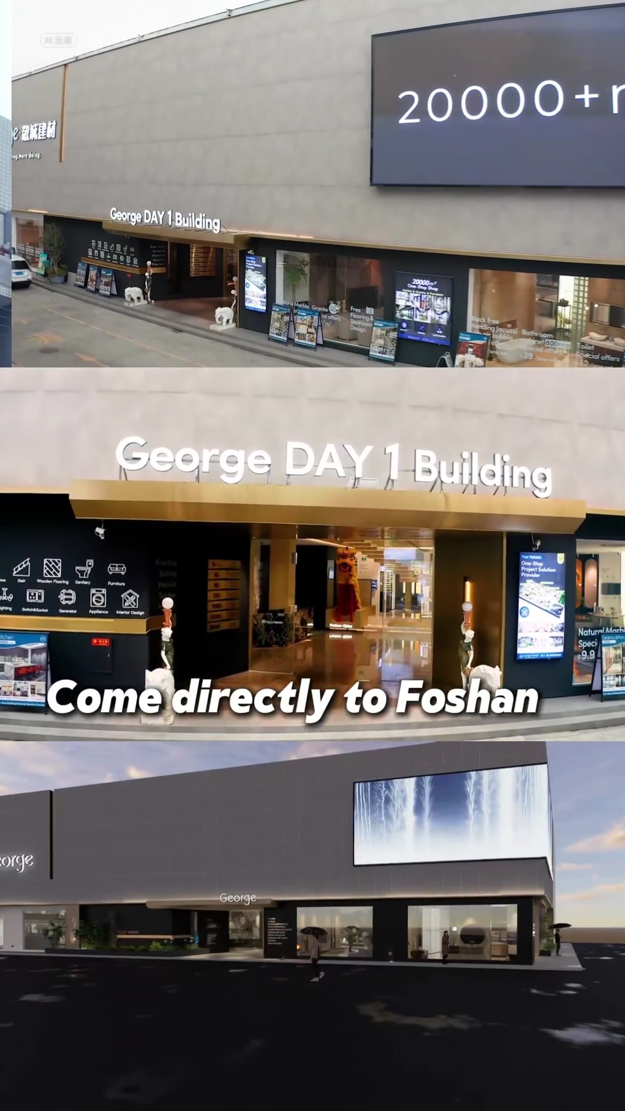 George Day 1 Showroom in Foshan ,China